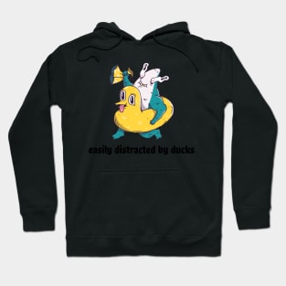 Easily distracted by ducks Hoodie